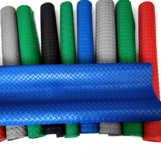 Pisos de PVC de colores Pisos de plástico antideslizante 
